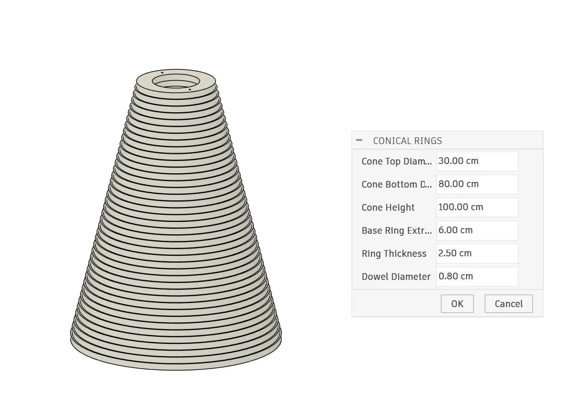 Conical Ring generator