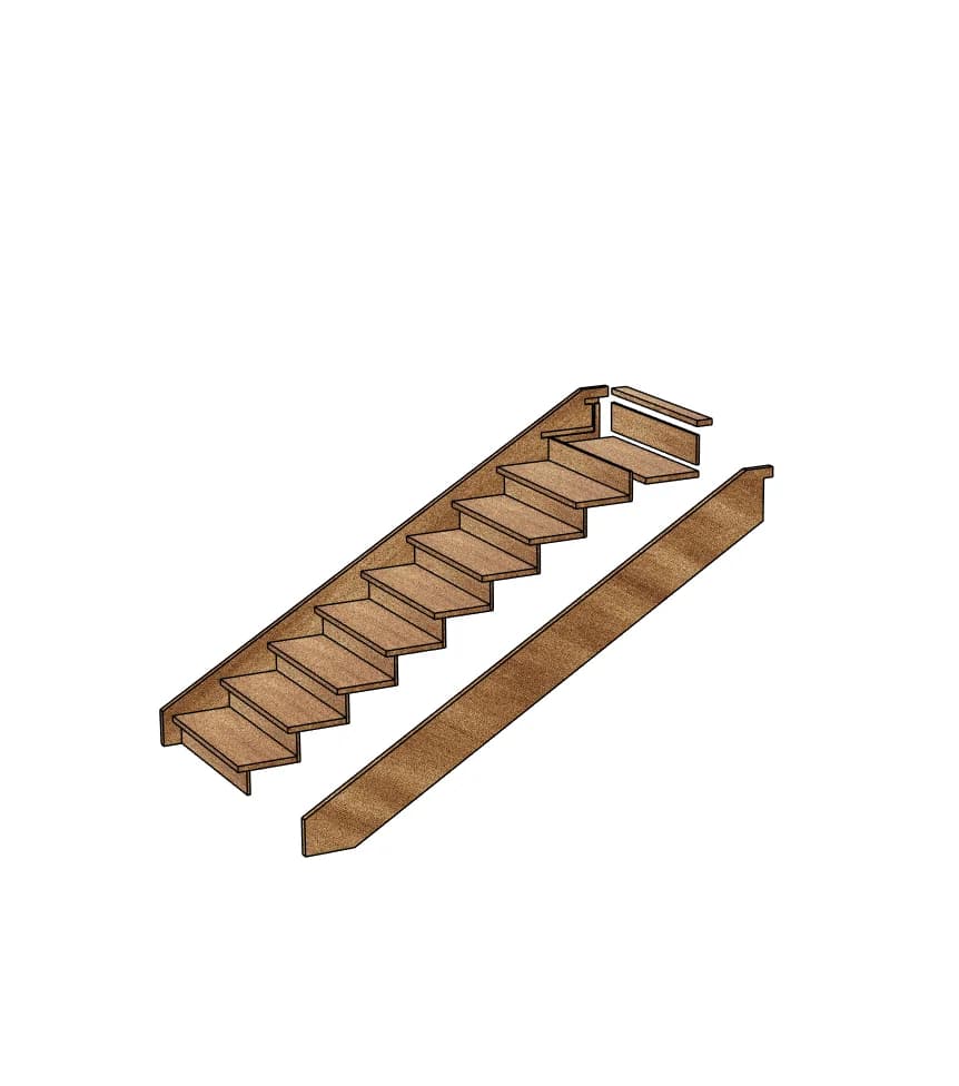 Closed stairs